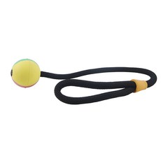 MARTIN SELLIER Love'n'Roll 多色狗玩具帶球繩 M, 1個, 隨機發貨