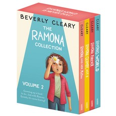 (英文圖書) The Ramona 4-Book Collection Volume 2: Ramona and Her Mother; Ramona Quimby Age 8; Ramona Forever;... 平裝版, HarperCollins, 英文