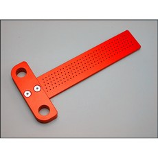 鋁合金T型尺 洞洞劃線尺 直角尺 木工劃線器 - 精準測量 提升木工效率