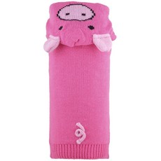 THE WORTHY DOG 小豬造型寵物針織衣, 粉色的