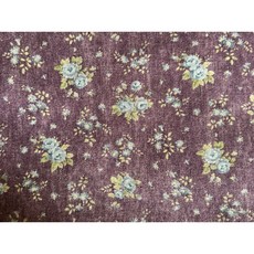 「上巧手創」日本＂古典玫瑰花＂棉麻布 水洗綿麻布 手作材料 拼布材料＊現貨供應＊特價90元／尺, 豆沙粉色, 詳見包裝