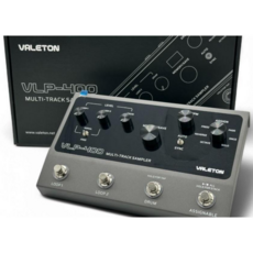 VALETON VLP400 Looper 效果器 彩色螢幕 多軌循環錄音 進階表演專用 附變壓器 傳輸線 Pick, 1台
