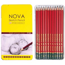 SKB 繪樂趣素描鉛筆12入套裝 IP-820 (2H-8B) 素描繪圖製圖鉛筆