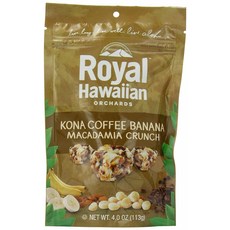 Royal Hawaiian Orchards 皇家夏威夷農場科納咖啡香蕉夏威夷豆脆, 1個, 113克