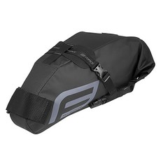 探險自行車坐墊包, 1個, 黑色