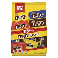 m&m's 情人超值裝花生+焦糖+花生醬+牛奶巧克力115片, 1個, 1856.9克