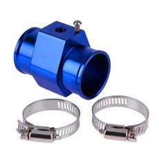 汽車水溫錶轉接座 水三通 附束環 適用26mm 36mm管徑, 不挑色, 1個