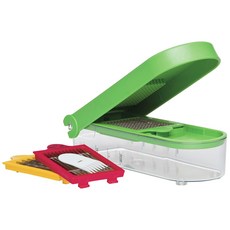 Prepworks Progressive 切丁與切片多功能切菜器套組, 綠色, 紅色, 黃色, 1個