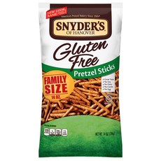 SNYDER'S 素食椒鹽脆餅棒 家庭號, 1包, 396g