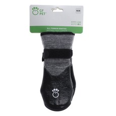 GF寵物全地形靴狗鞋靴子, 灰色的