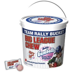 BIG LEAGUE CHEW 棒球經典泡泡糖 原味 80入, 1桶, 400g