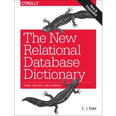(英文圖書) The New Relational Database Dictionary: Terms Concepts and Examples 平裝版, O'Reilly Media, 英文