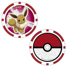 PoKeMoN 寶可夢 高爾夫球標記, 1個, 伊布