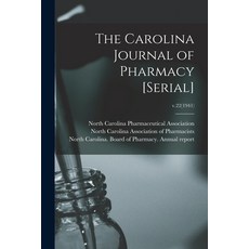 (英文圖書) The Carolina Journal of Pharmacy [serial]; v.22(1941) 平裝版, Legare Street Press, 英文