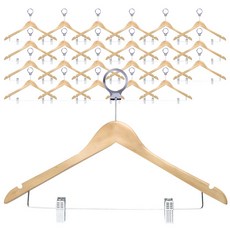 honey can do 飯店式衣架 24入, 木頭
