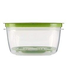Rubbermaid 生產 Sabre 方形存儲容器, 1個