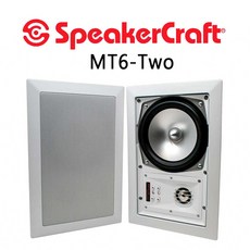 美國 SpeakerCraft MT6-Two 崁頂式喇叭一對，嵌入式設計，高音質保證，輕鬆安裝，適用於客廳臥室，提升居家音響體驗