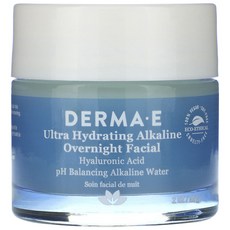derma e 超保濕鹼性隔夜臉部, 1個, 56g