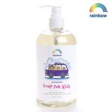 rainbow 孩童洗手乳, Raspberry, 480ml, 1個