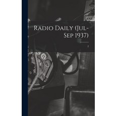 (英文圖書) Radio Daily (Jul-Sep 1937); 2 精裝版, Hassell Street Press, 英文