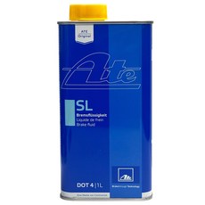 ATE SL DOT4 4號 煞車油 剎車油，高性能制動液，耐高溫防腐蝕，提升行車安全, 1個