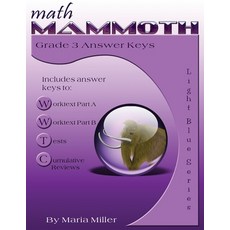 (英文圖書) Math Mammoth Grade 3 Answer Keys 平裝版, 英文