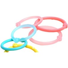 彩色活頁環【WJ0231】多色可選，輕巧耐用，文件整理好幫手, 隨機款32枚, 1套