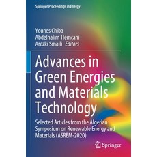 (英文圖書) Advances in Green Energies and Materials Technology: Selected Articles from the Algerian Symp... 平裝版, Springer, 英文