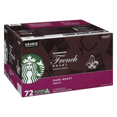 STARBUCKS 星巴克 法式濃郁煙燻深焙膠囊咖啡, 72顆, 1盒