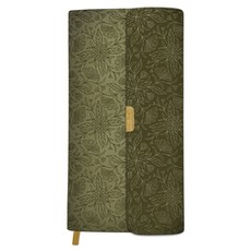 (英文圖書) The KJV Compact Bible [Olive Petals] Imitation Leather, Barbour Publishing, 英文, 仿皮