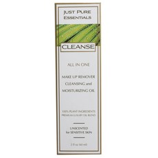 Just Pure Essentials Cleanse All in One 卸妝潔面保濕油, 1個, 60ml