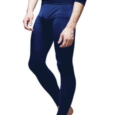 EROSBODY艾若斯健美 男日本機能纖維平織衛生褲 保暖發熱褲 藏青色 舒適保暖 貼身健美