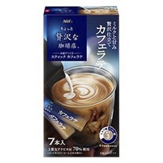 AGF 贅澤珈琲店咖啡拿鐵, 1個, 7入