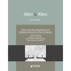 (英文圖書) Allen v. Allen: Client Counseling Negotiation and Mediation Advocacy in Divorce Disputes 平裝版, Aspen Publishing, 英文