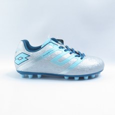 Lotto MAESTRO 700 IV 兒童足球鞋 釘鞋 銀色/藍色 LT217072AU8