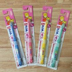 SUNSTAR 巧虎兒童軟毛牙刷 (6M-2歲/顏色隨機), 顏色隨機, 1入, 1個裝