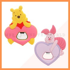 Disney 迪士尼 維尼小豬造型磁鐵開瓶器