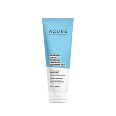 Acure Incredible 透明木炭檸檬水潔面泥, 1個, 118ml