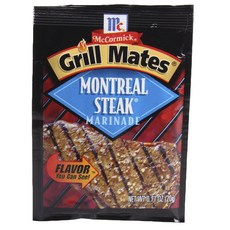 McCormick 味好美 蒙特利爾牛排醃料, 1個, 20克