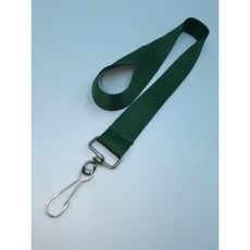 富巨金 20mm識別證帶/證件帶 2cm寬高速帶 特多龍 (旋轉金屬鉤), 深綠色