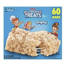 Kellogg's 家樂氏 脆米餅零食棒 原味, 60包, 22g