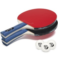 killerspin Jet Ping Pong 球拍套組帶乒乓球, 1個