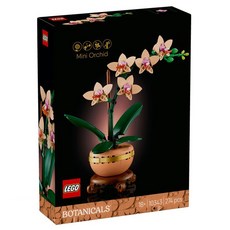 LEGO 花藝收藏系列迷你蝶蘭 10343, 1個, 混合顏色