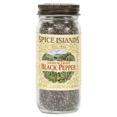 香料島中度磨黑胡椒, 1個, 60g