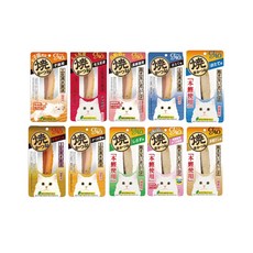 【CIAO】魚柳條 多種口味 貓咪零食 貓咪點心 貓咪獎勵, 本鰹燒魚柳條-干貝味