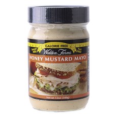 Walden Farms 瓦爾登農場蜂蜜芥末蛋黃醬, 1個, 340g