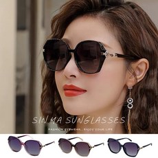 淑女偏光墨鏡 Polarized (大框/狐狸造型/抗UV400)