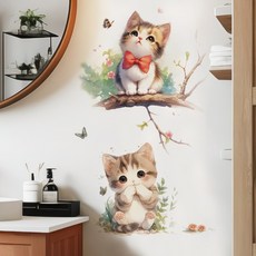 半島良品 DIY無痕創意壁貼，文青風居家裝飾壁貼, 郊野拾趣 30x60