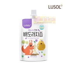 LUSOL 韓國嬰幼兒雪梨桔梗汁100ml (六個月以上) - 天然無添加，寶寶健康飲品, 1個裝, 100ml
