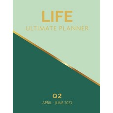 (英文圖書) Life Ultimate Planner: Q2 April - June 2023 平裝版, Cheryl Jackson, 英文